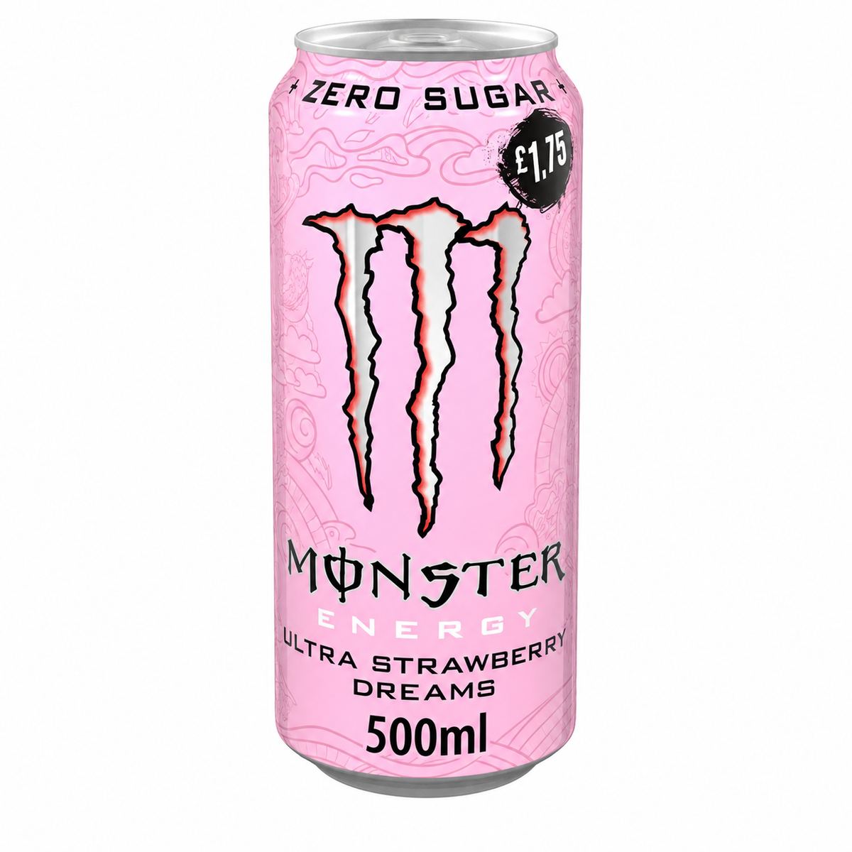 MONSTER ULTRA STRAWBERRY DREAMS GB PMP 12 X 500ML