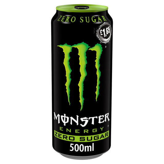 MONSTER ZERO SUGAR GB PMP £1.65 12 X 500ML