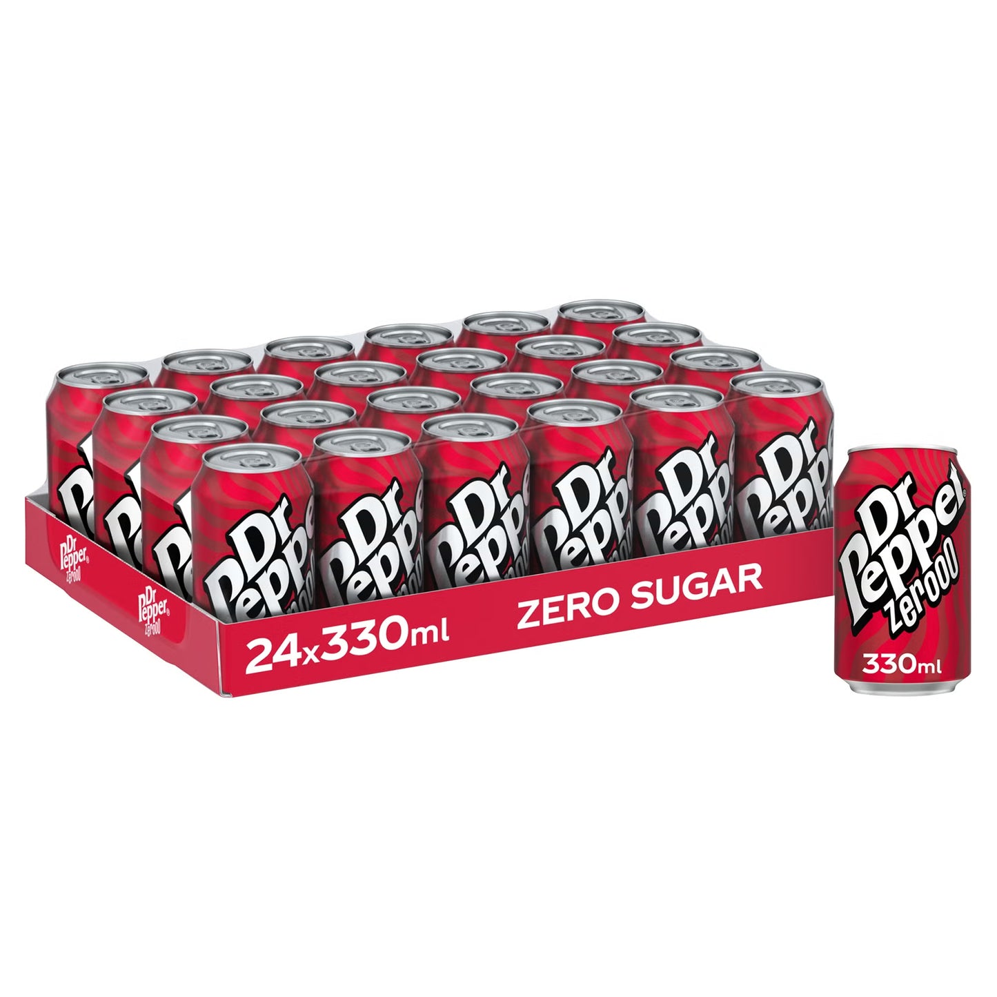 DR PEPPER ZERO 24 X 330ML