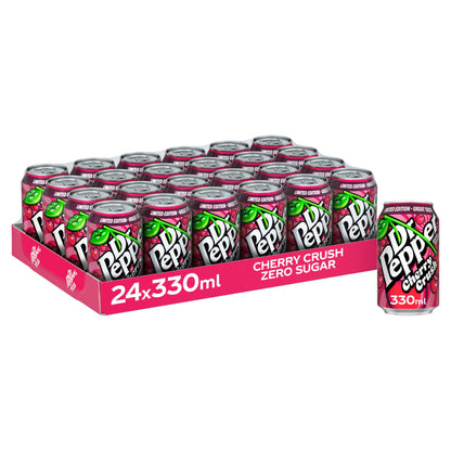 DR PEPPER CHERRY ZERO 24 X 330ML