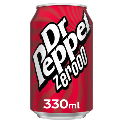 DR PEPPER ZERO 24 X 330ML