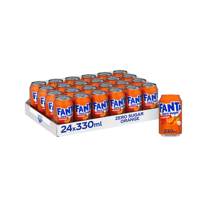 FANTA ORANGE ZERO 24 X 330ML