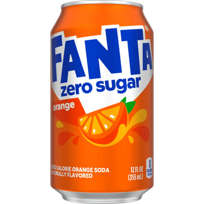 FANTA ORANGE ZERO 24 X 330ML