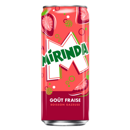MIRINDA STRAWBERRY IMPORT 24 X 330ML