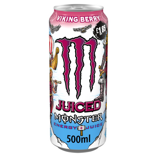 MONSTER VIKING BERRY GB PMP £1.85 12 X 500ML